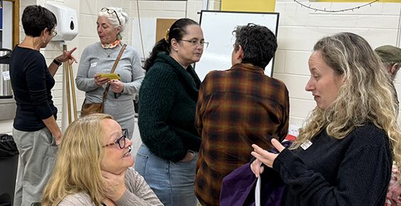 Mireille, Janet, Michelle, Iryna, Dani, Sara